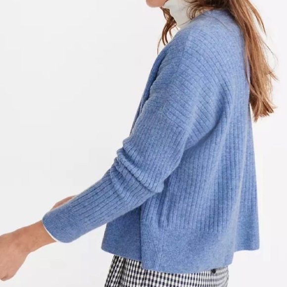 Madewell Cameron Ribbed Cardigan Sweater in Coziest Yarn Size Small - Picture 2 of 10